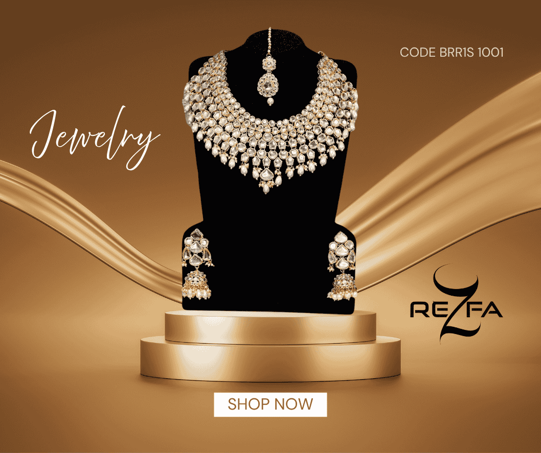 BRR1S1001 White Kundan Set